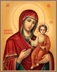 Смоленская икона Божьей Матери, именуемая Одигитрия